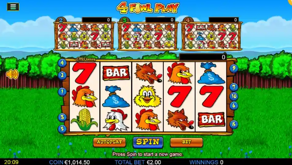 Modalità Gratuita: Provare 4 Fowl Play Senza Rischi