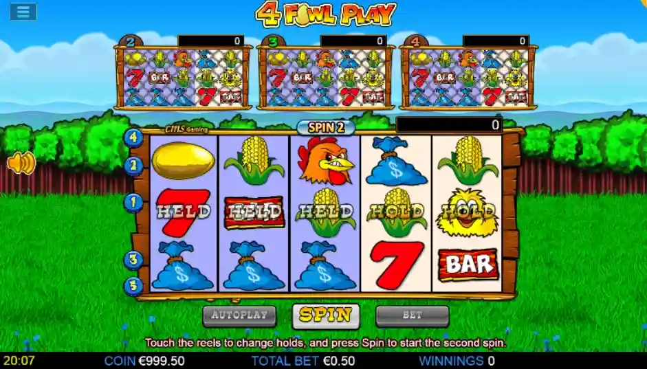 Dove Giocare a 4 Fowl Play Online in Italia